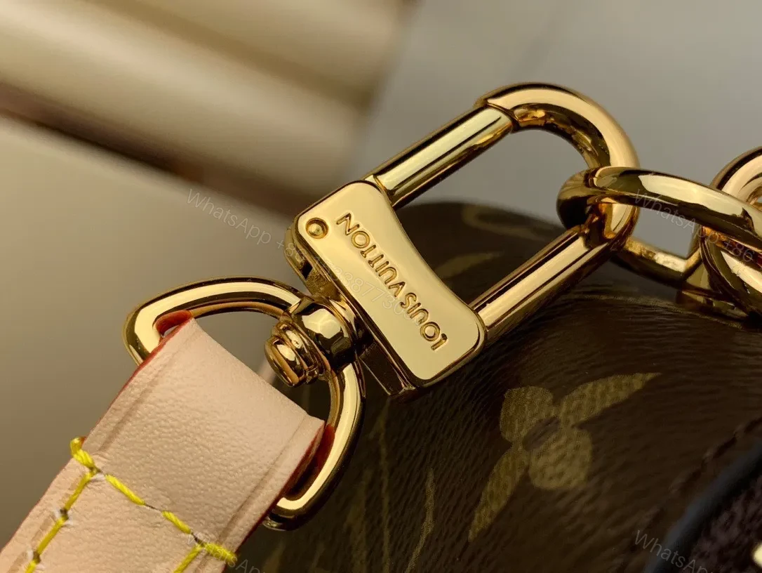 View 6 of Louis Vuitton Lv Just In Case Monogram Pattern Handbags 14x13x11cm