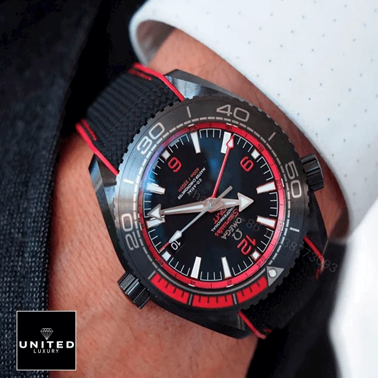 View 10 of Omega Seamaster 600m Red Replica