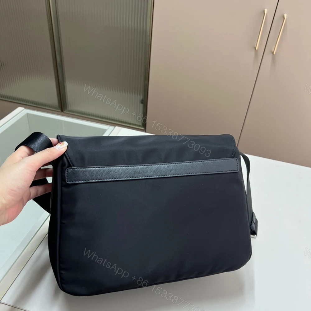 View 4 of Prada Re Nylon Shoulder Bag Black 30Cm