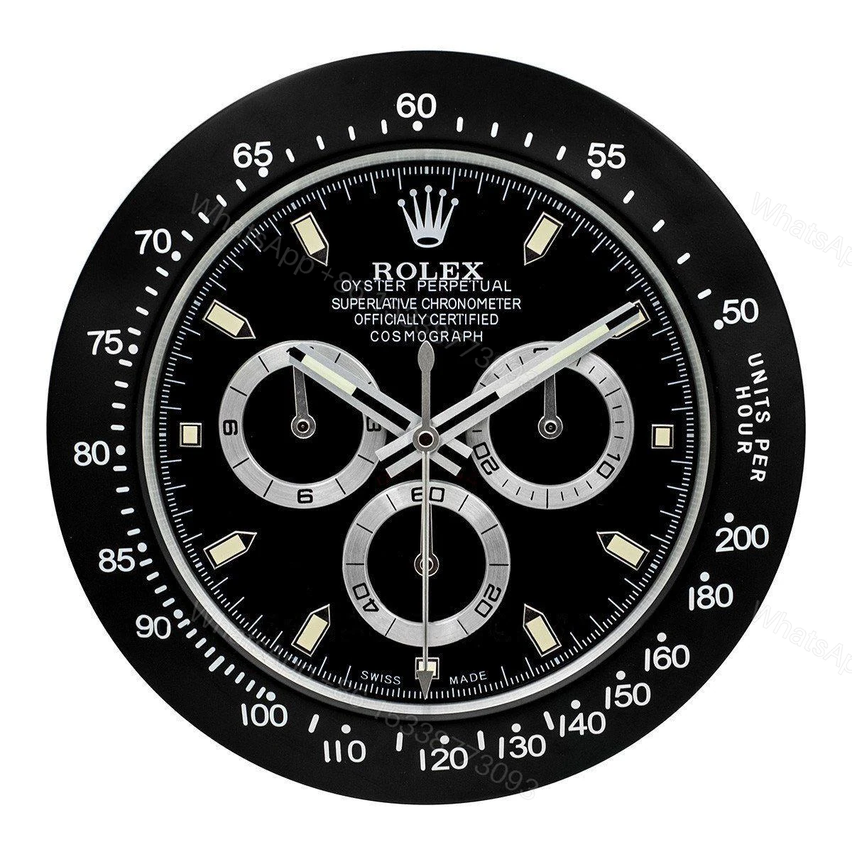 View 3 of ROLEX WALL CLOCK – DAYTONA Reverse Panda
