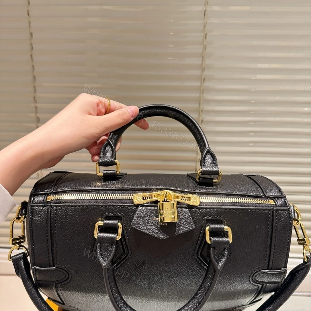 View 6 of Louis Vuitton Speedy 25 Silhouette Bag Black 27Cm