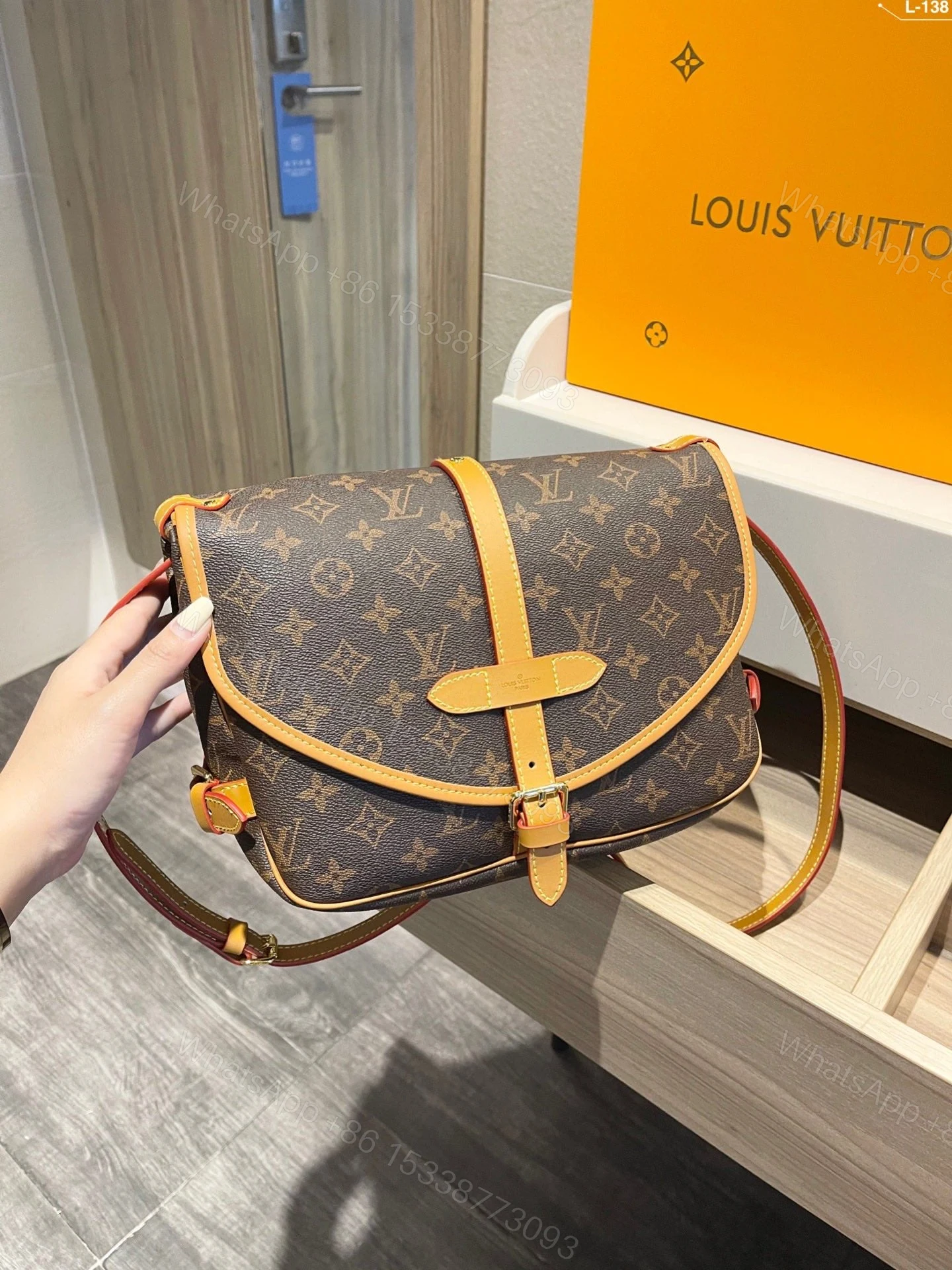 View 8 of Louis Vuitton Monogram Saumur 30