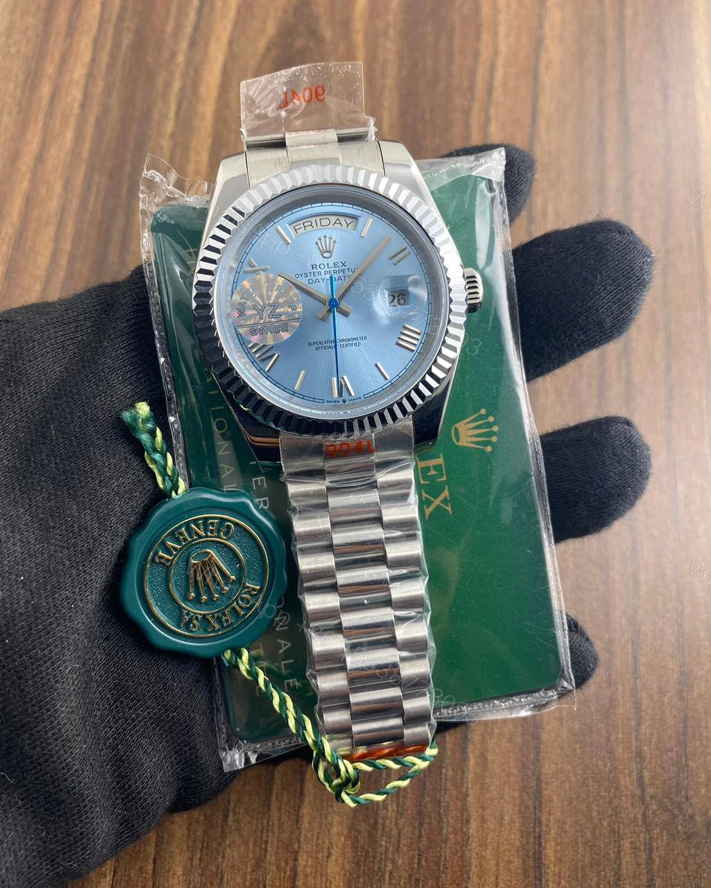 View 2 of Rolex Day Date Sky Blue 42mm Automatic