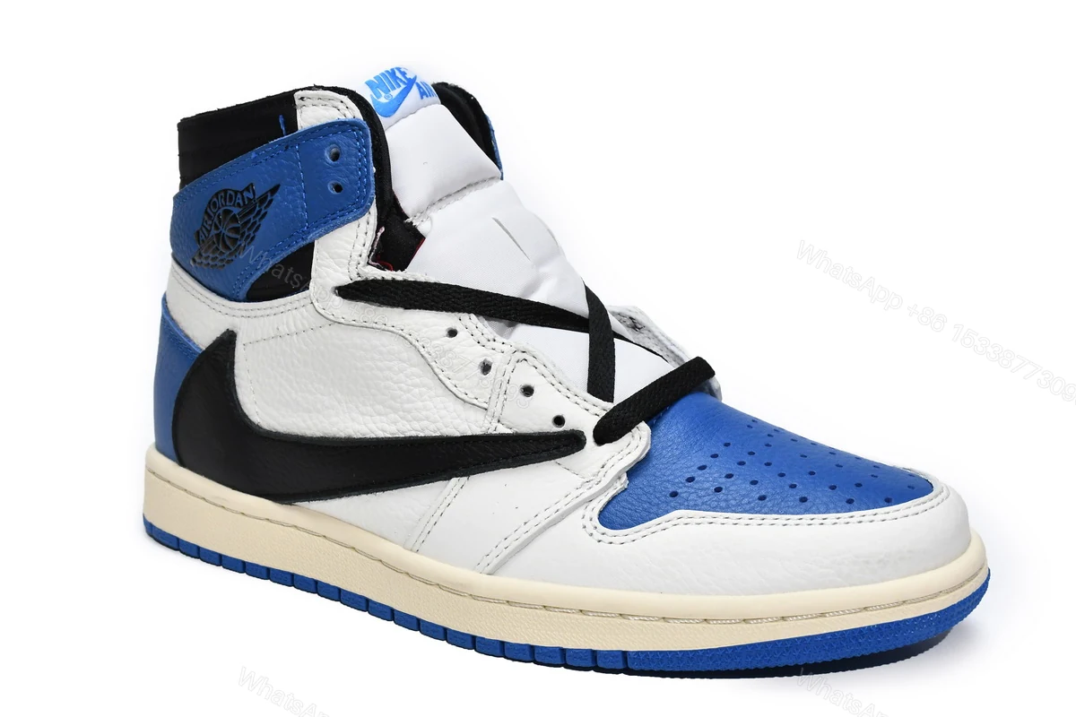 View 7 of Fragment x Travis Scott x Air Jordan 1 High OG DH3227-105 (Top Quality)
