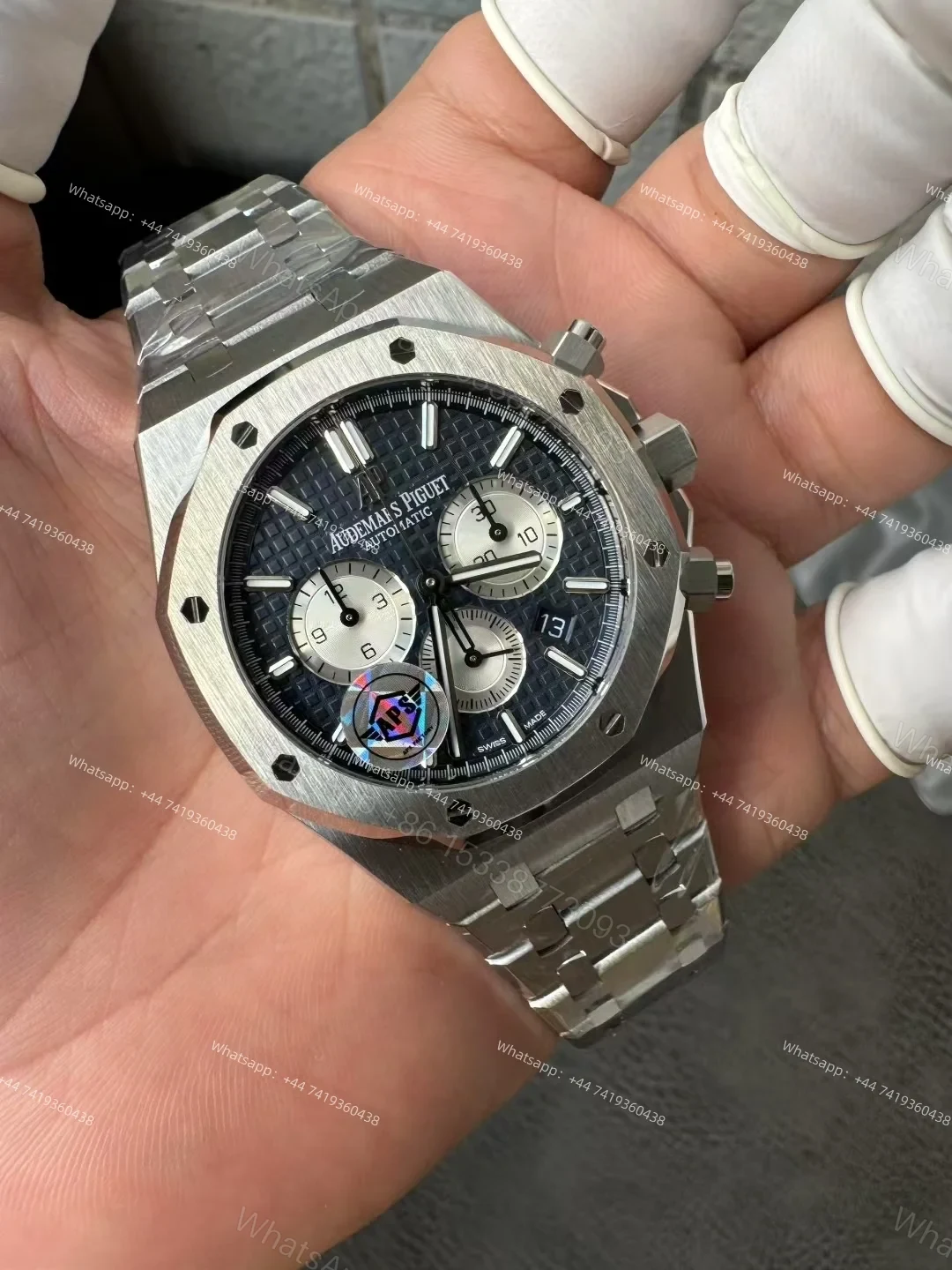 View 4 of Audemars Piguet Super Clone Royal Oak Blue Dial 26331ST Chronograph 41mm