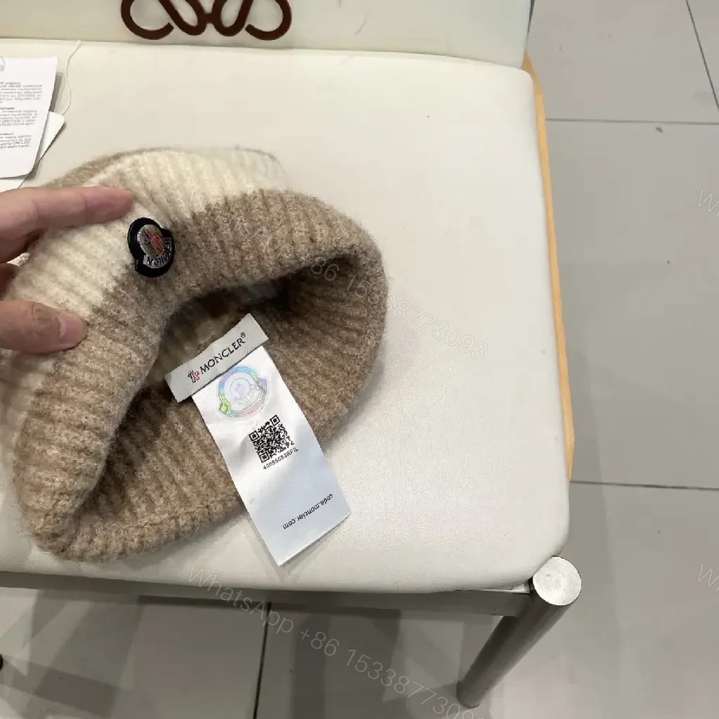 View 3 of Striped Knit Beanie: Cozy Warmth, Signature Detail, Premium casual