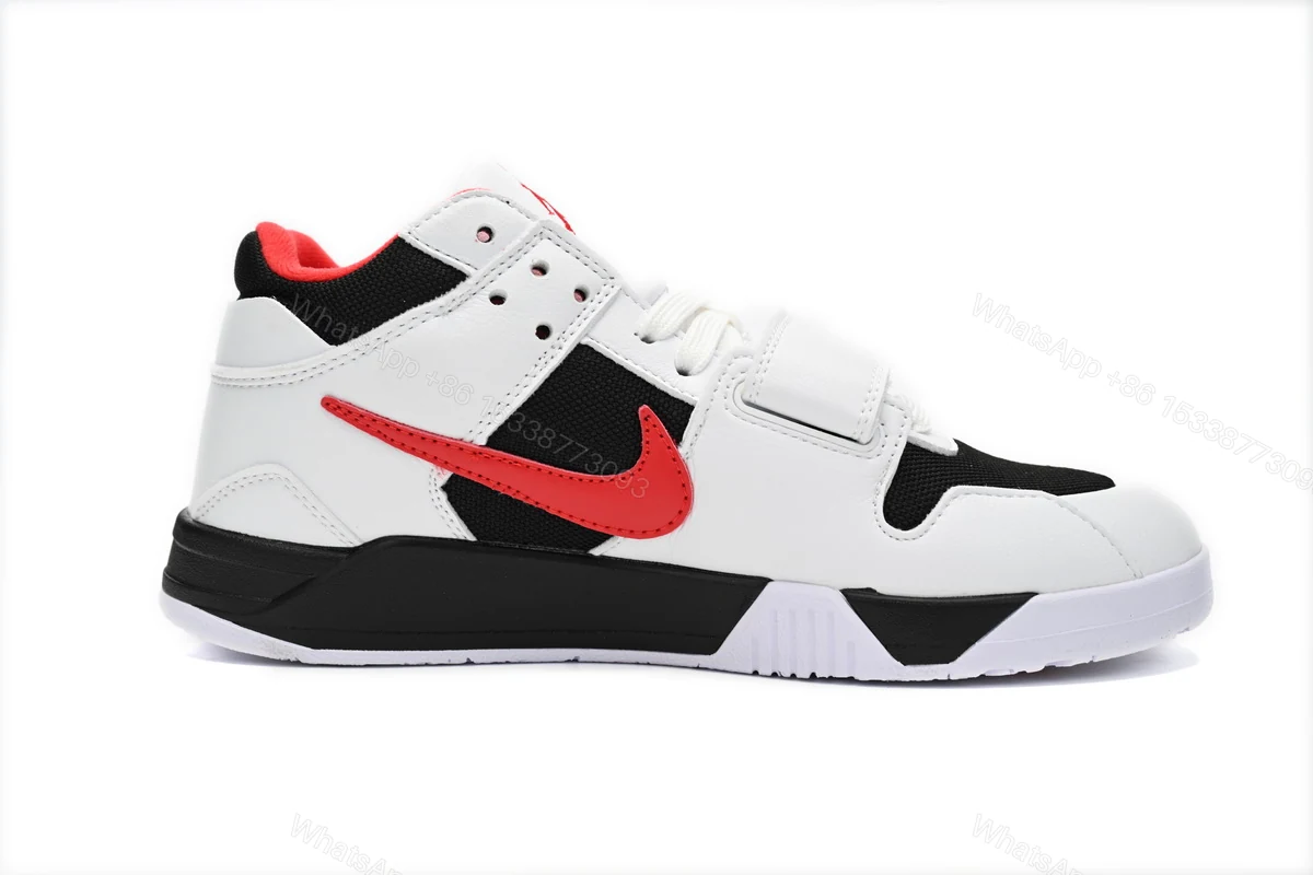 View 5 of Travis Scott x Jordan Cut The Check Nice Kicks Black White Red FZ8117-407