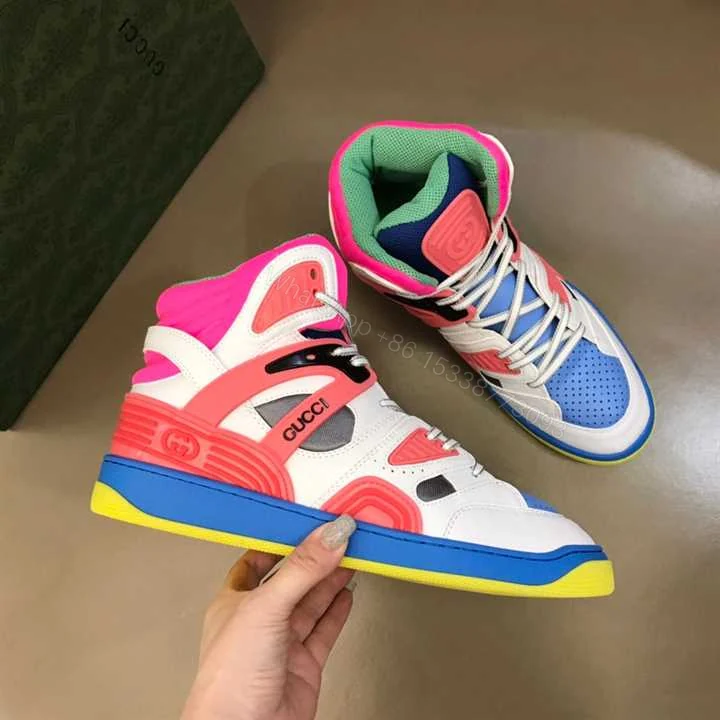 View 4 of GUCCI BASKET SNEAKERS WHITE DEMETRA – GC069