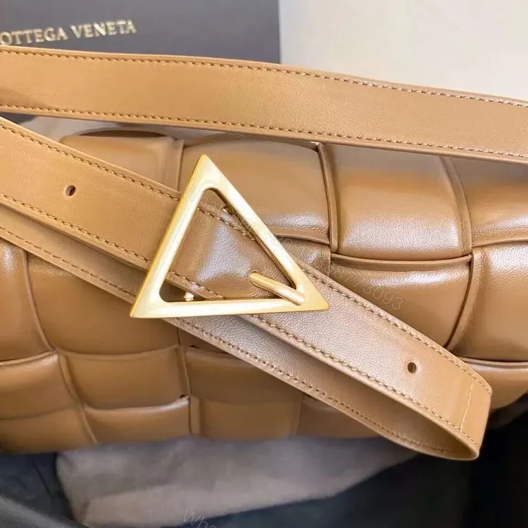 View 7 of Textured Leather Crossbody: Bottega-Inspired, Structured Luxury Crossbody