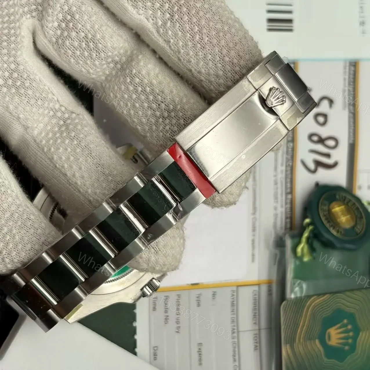 View 8 of Best Swiss Clone Rolex Replica GMT Meteorite dial