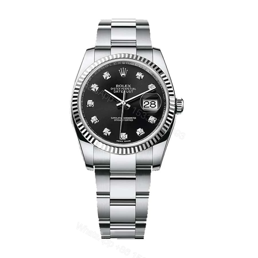 Rolex Lady-Datejust 28 279174 Super Clone : White Rolesor Silver Dial — view 1