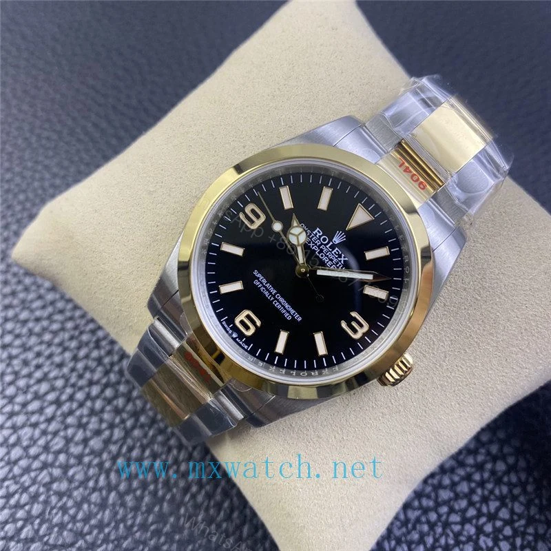 View 4 of Rolex Explorer M124273 Gold Watch
