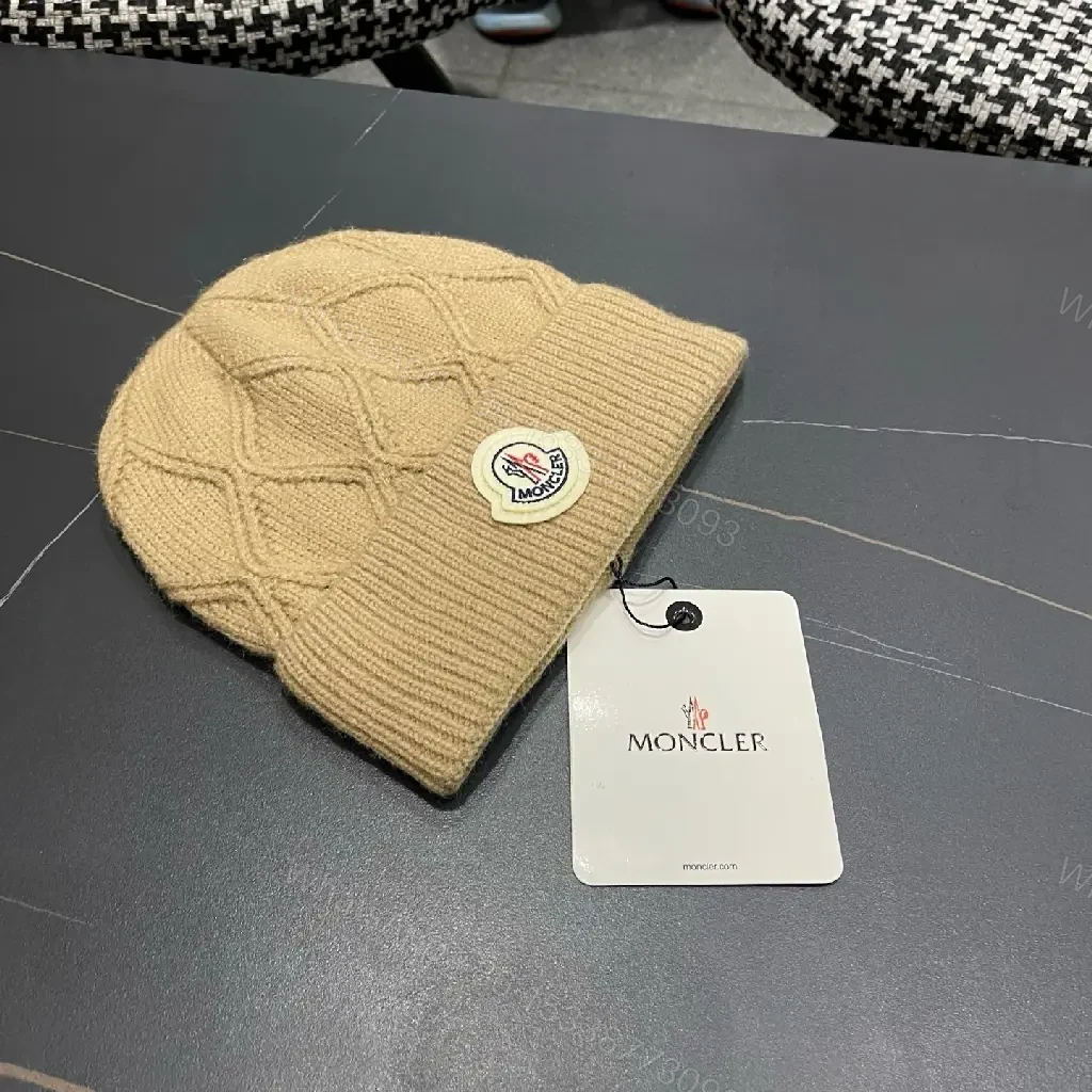 View 5 of Cozy Knit Beanie Camel Knit Style Warmth Cap - Everyday Luxury