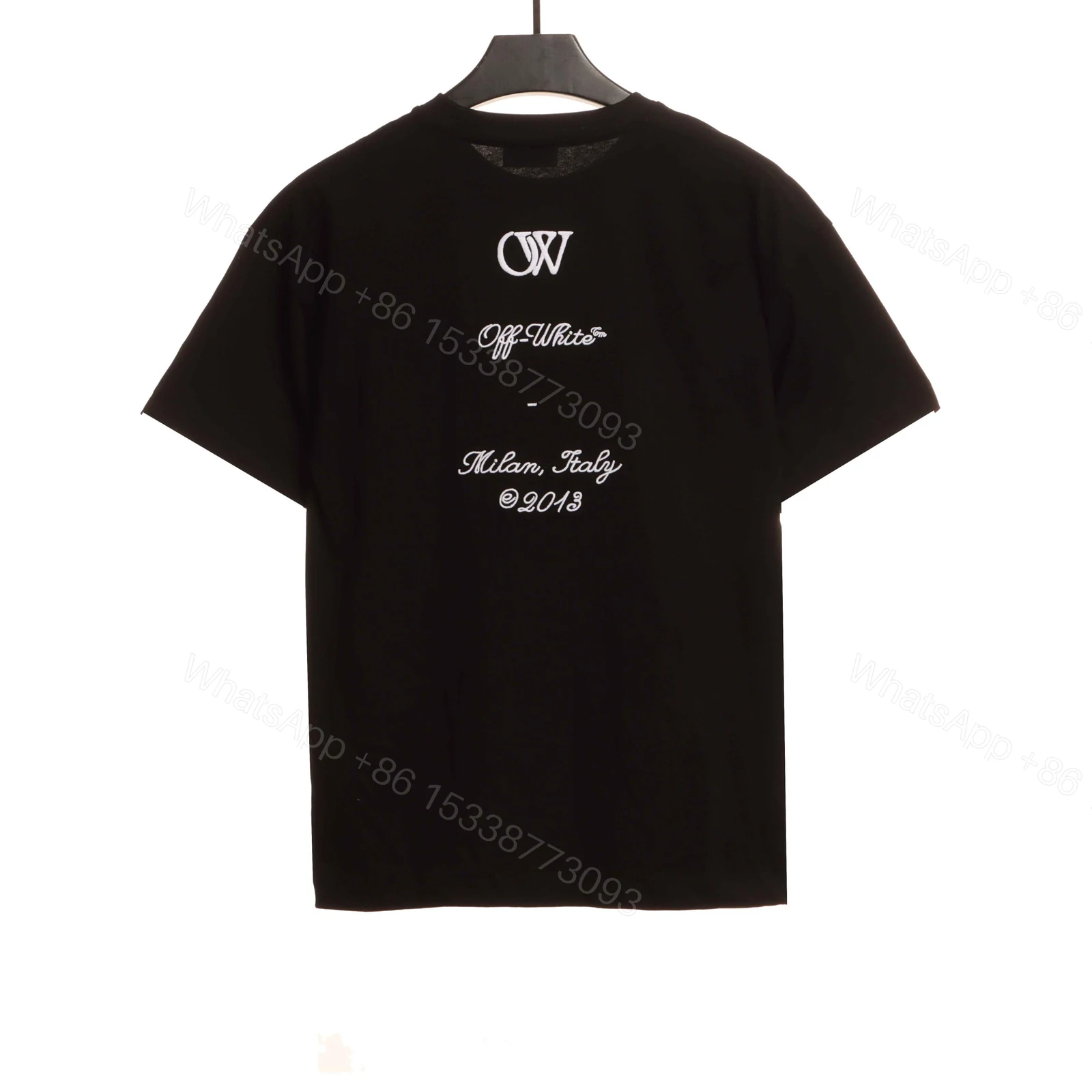 View 4 of Off-White 23 Digit Logo Black White T-Shirt