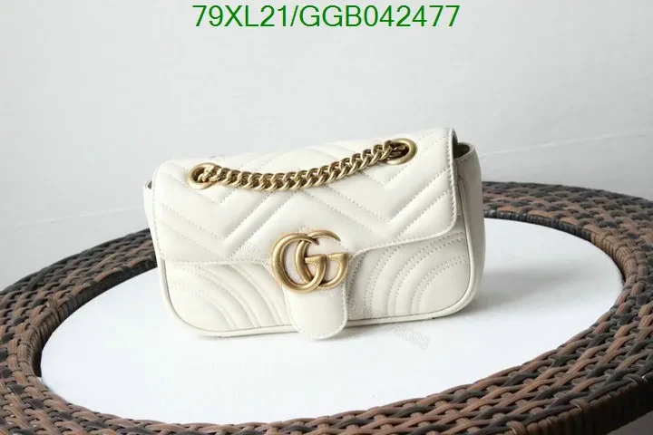 View 13 of Mini Gucci GG Marmont Bag in Red Matelassé Leather 768543