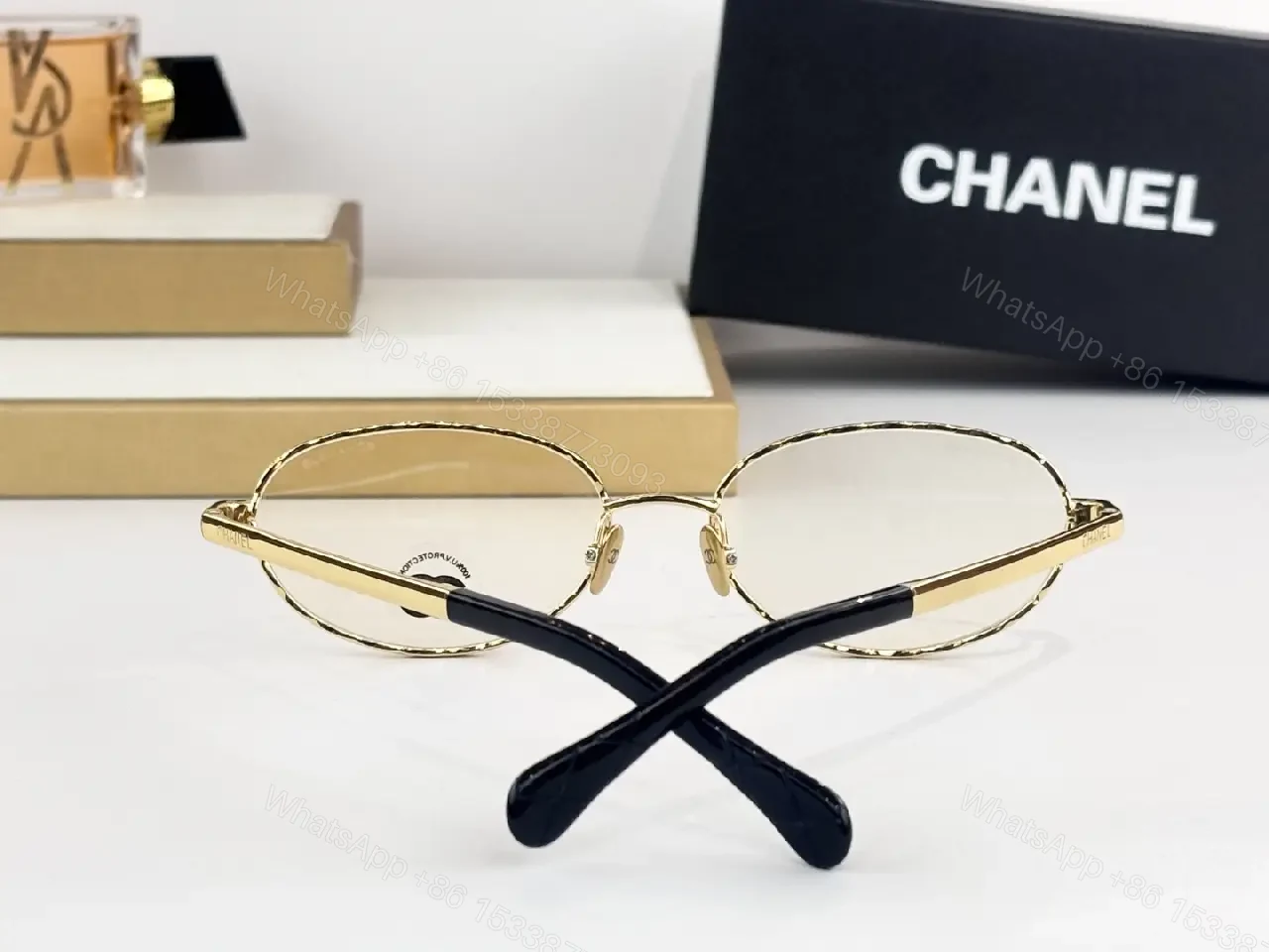 View 8 of Matte Black Round Sunglasses – Designer-Inspired, UV400 Shields