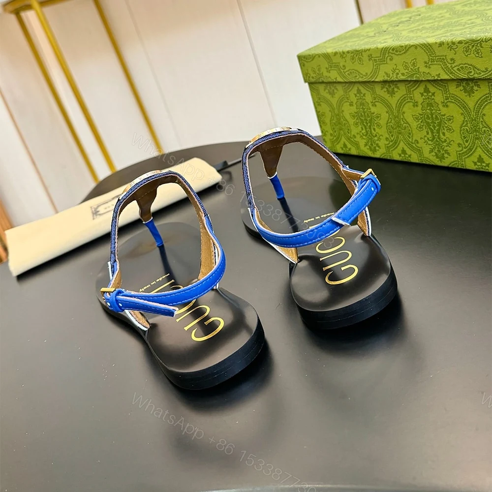 View 8 of GUCCI Women’s Interlocking G Web sandal 316252