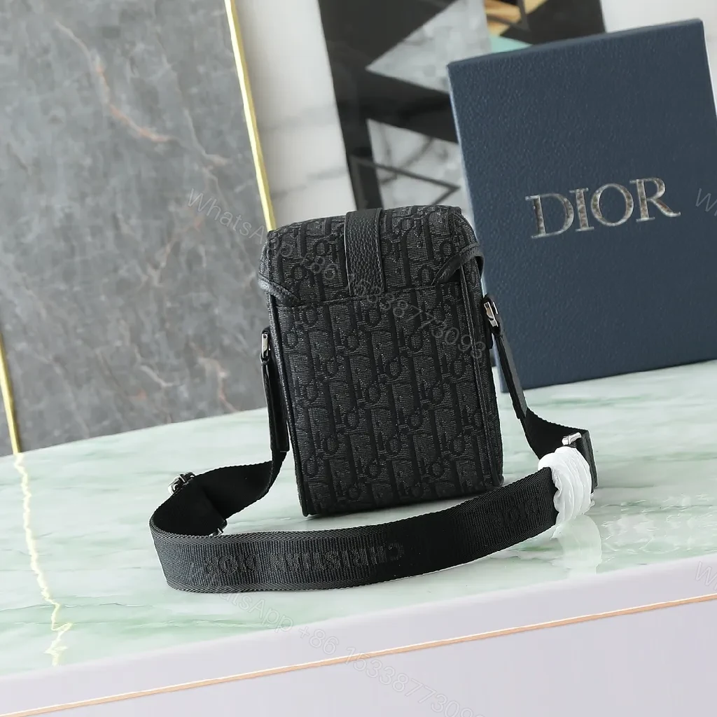 View 8 of Compact Patterned Utility Bag Crossbody, JakCanvas Texture