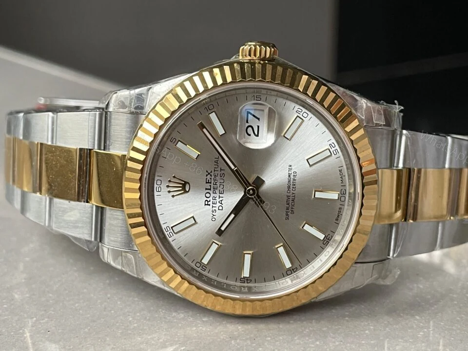 View 4 of VSF Factory 1:1 Rolex DateJust 41 126333 904L SS/YG Best Edition Silver Dial VS3235