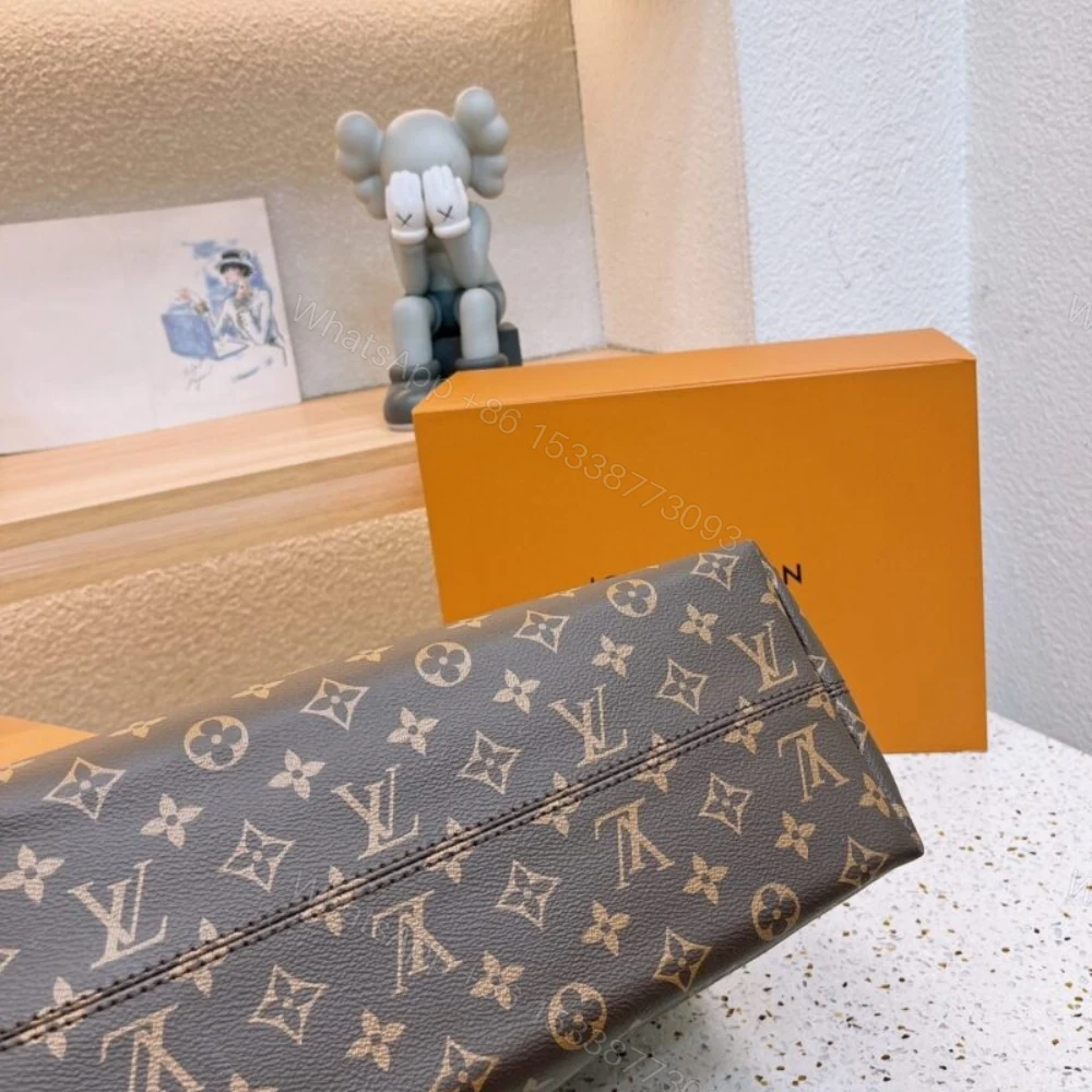 View 5 of Louis Vuitton Graceful PM Monogram Canvas Red 35Cm
