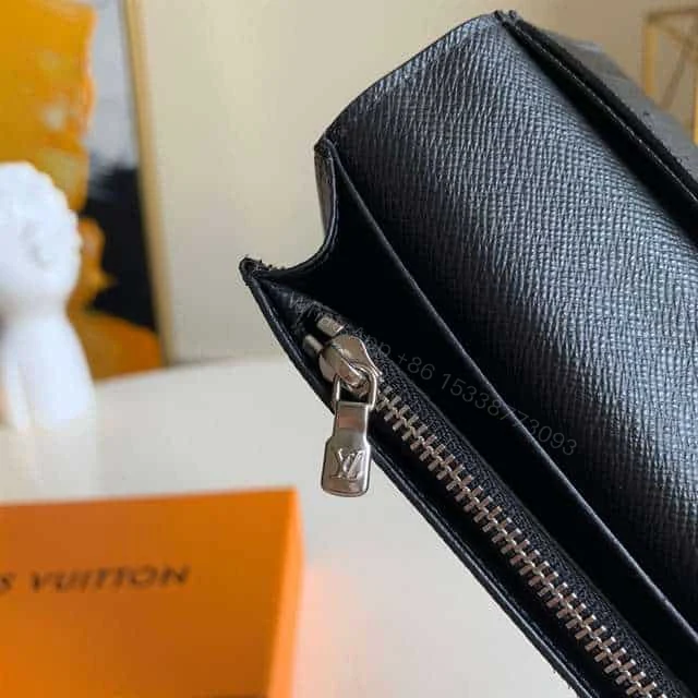 View 7 of Louis Vuitton Brazza Wallet Damier Graphite Canvas N40415 – RRG041