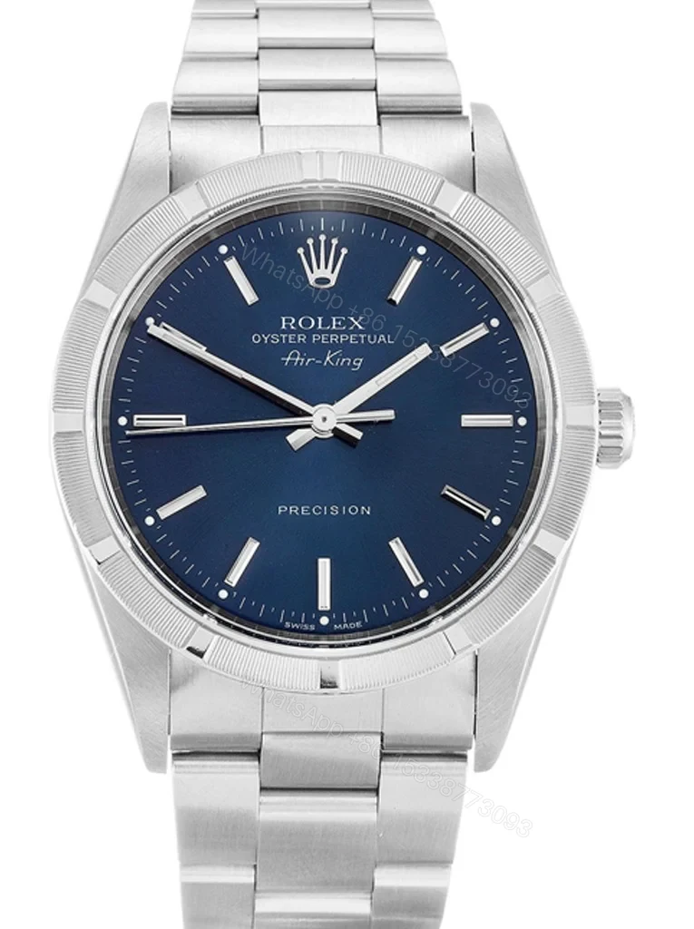 Replica Rolex Air-King Blue Dial 14010M — view 1