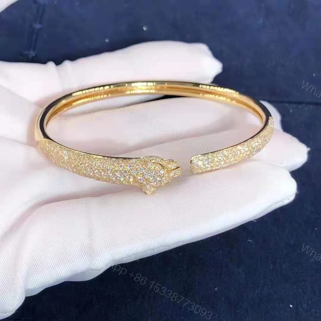 Cartier Panthere Bracelet Diamonds — view 1