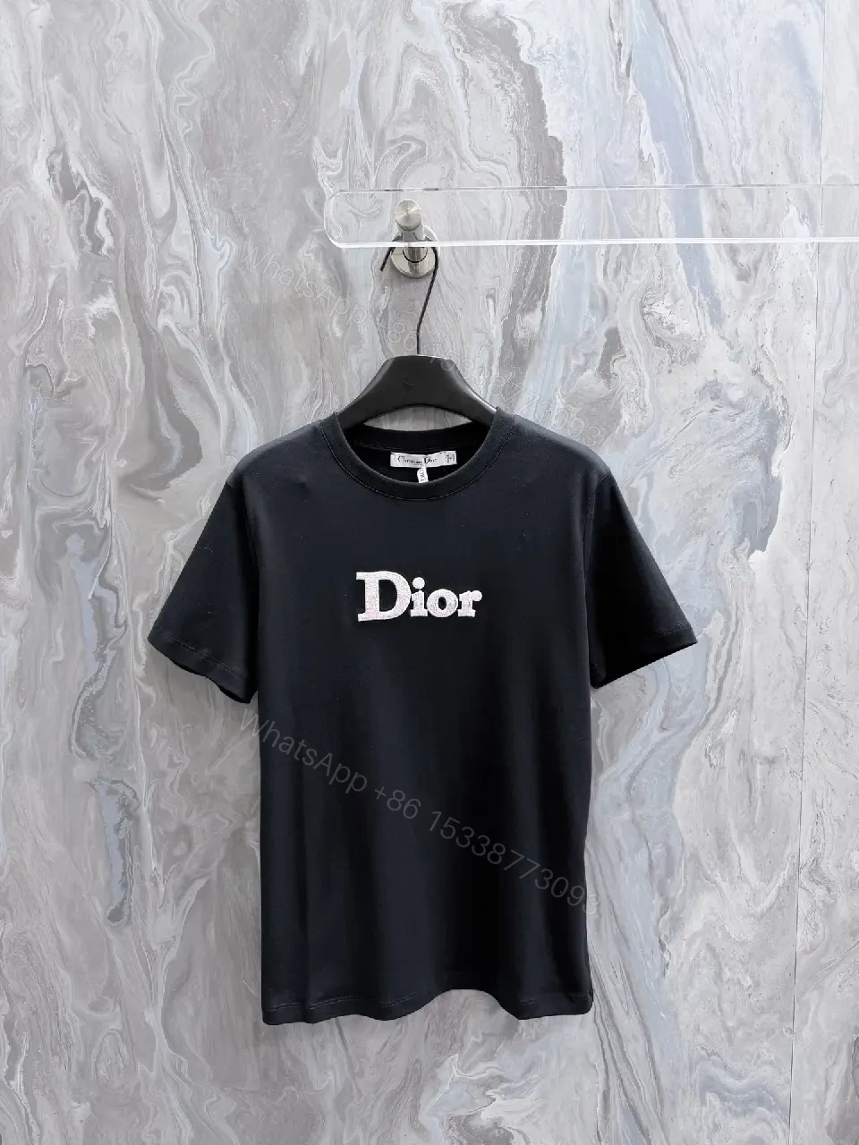 View 2 of Minimalist Logo Tee in Premium Cotton Blend