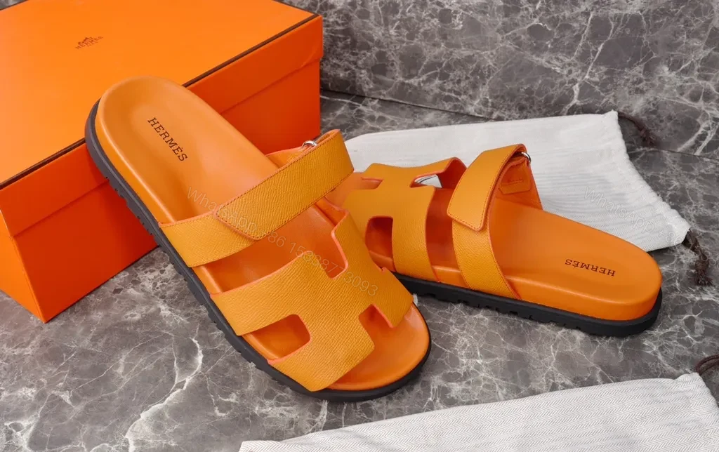 View 3 of Vibrant HermÃ ̈s Oran Sandals â€” Bold Comfort, Luxury Style