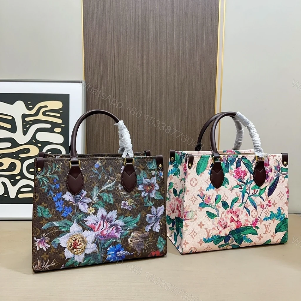 View 8 of Louis Vuitton Onthego MM Monogram Canvas Dune 32cm
