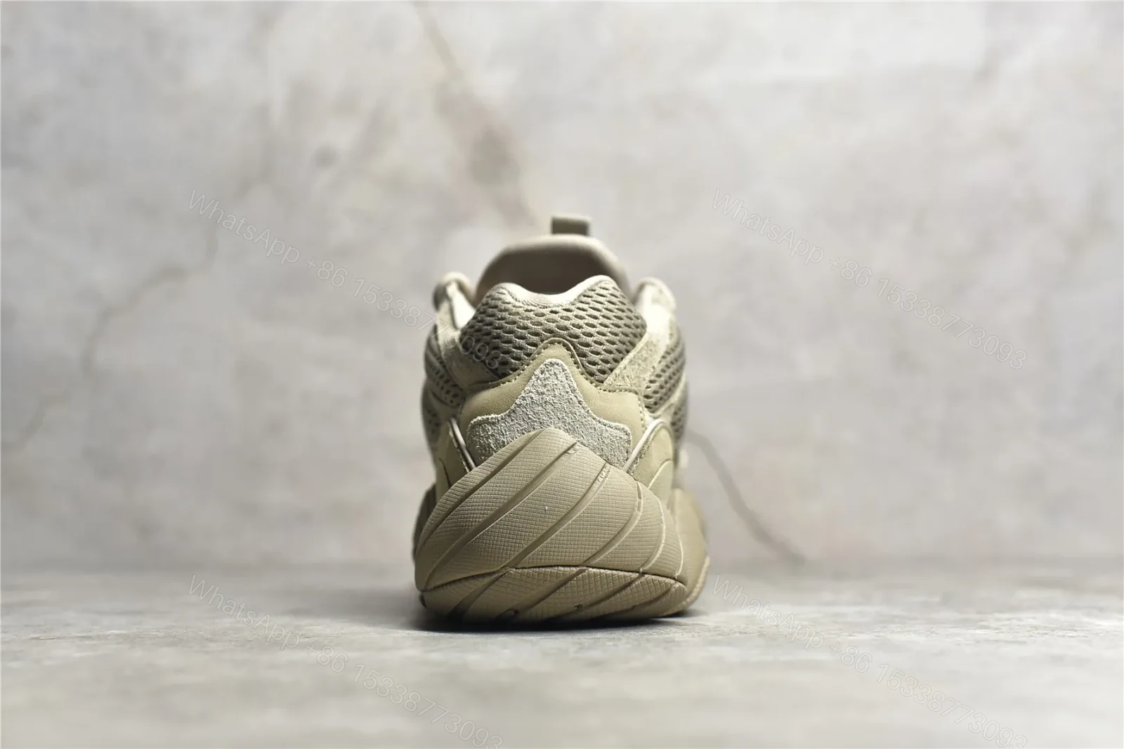 View 7 of Adidas Originals Yeezy 500 Taupe Light Replicas