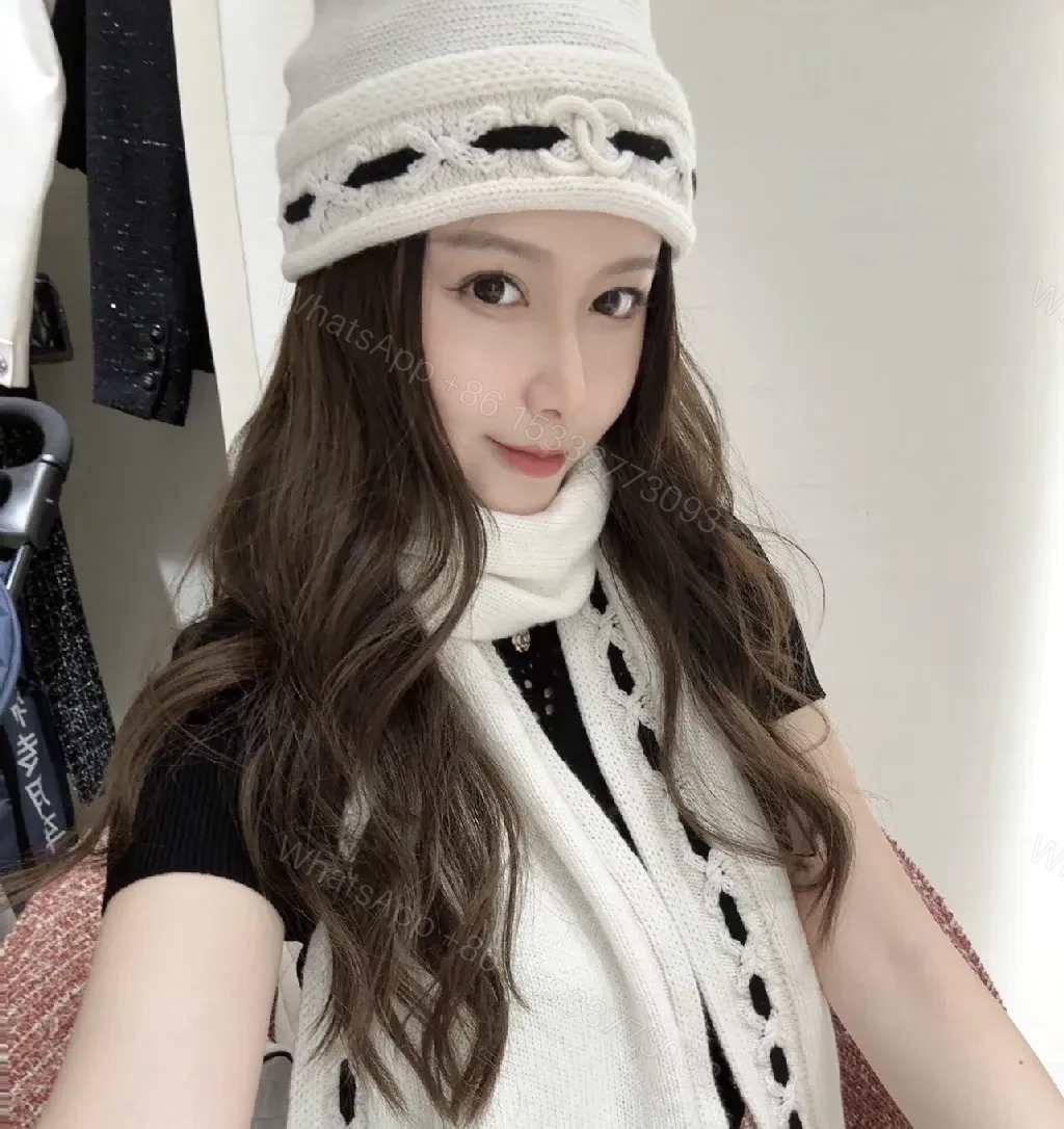 View 14 of Textured Knit Beanie: Luxe Strap Detail, Everyday Chic, Beanie