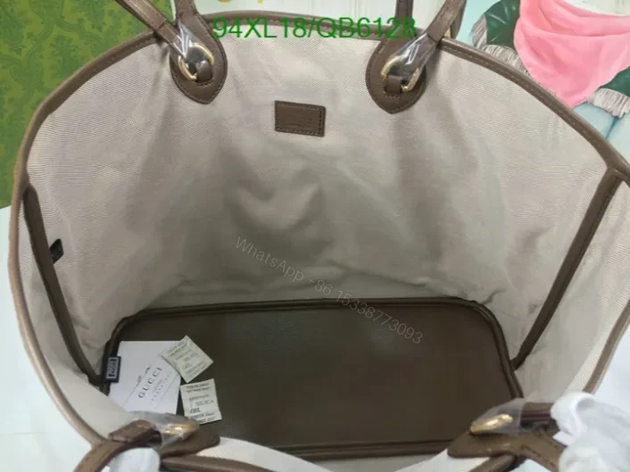 View 6 of Gucci Lookalike Handbag Brown Leather Medium Size