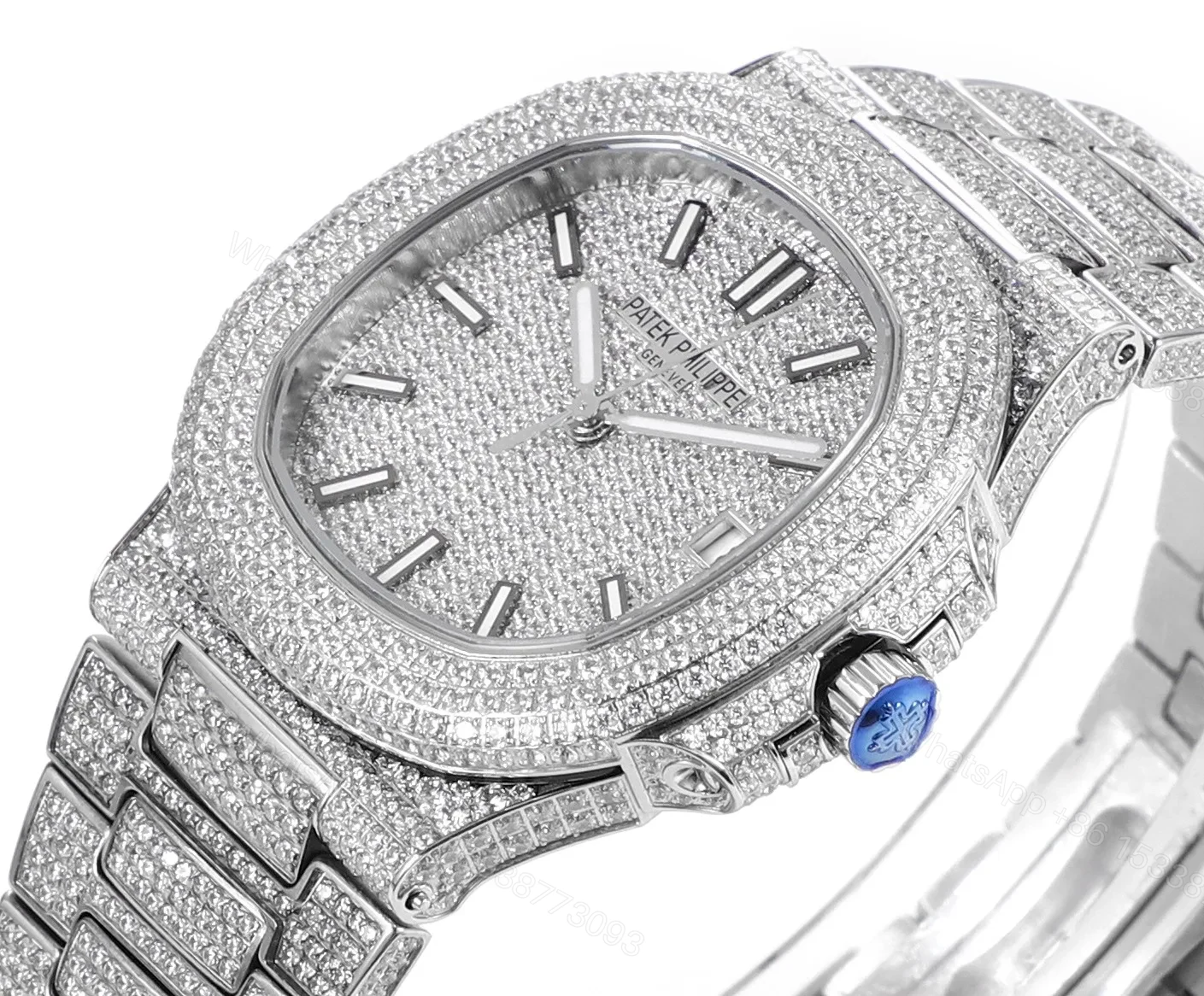 View 5 of Patek Philippe Nautilus Platinum Watch