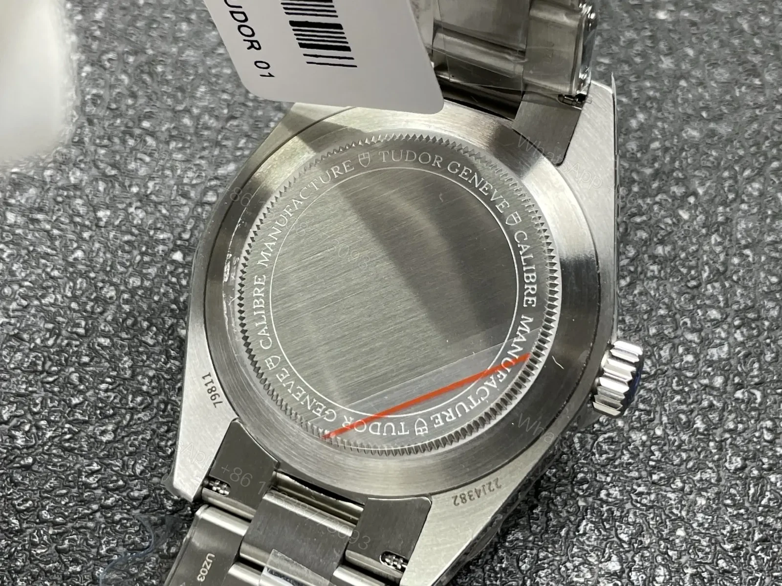 View 8 of Tudor GMT Watch Black Bay 58 Green Bezel White Dial Steel Bracelet Premium 39MM TUD-GMT-BB58-WHT-GRN-STL-39