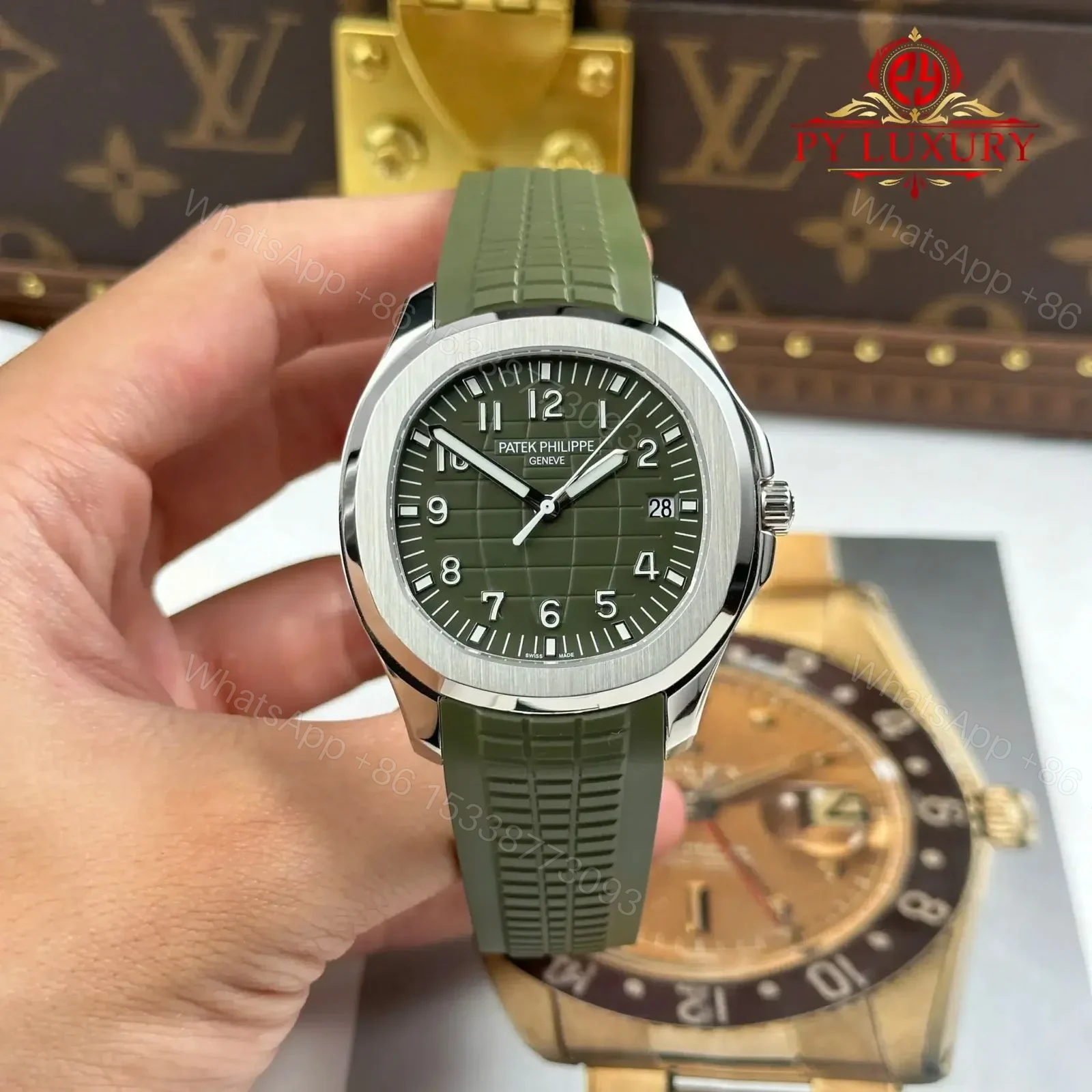 View 2 of Patek Philippe Green Men’s Watch
