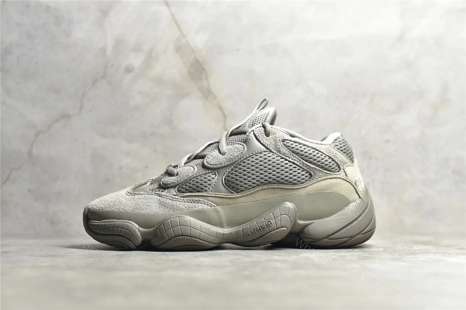 Yeezy 500 Ash Grey Replicas — view 1