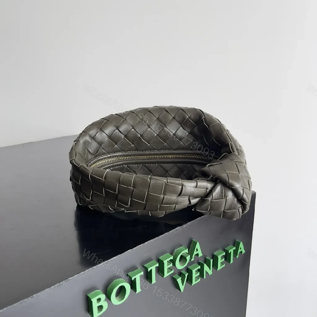 View 3 of Woven Leather Mini Bag: Structured, Compact Luxury Carry