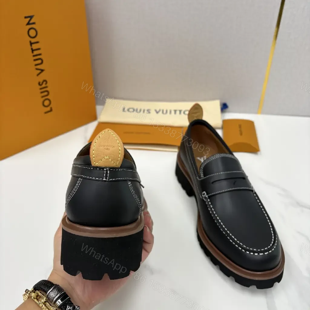 View 6 of Lux-Refined Slip-Ons: Leather, Lugged Sole, Everyday Luxury