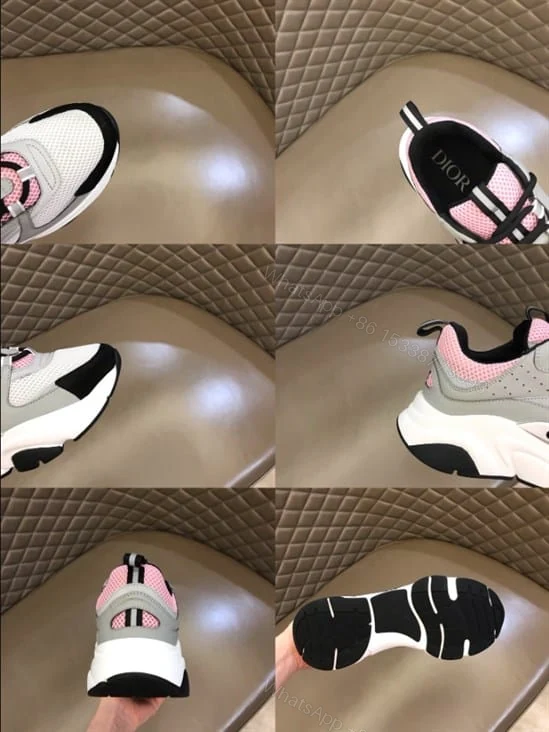 View 5 of B22 SNEAKER TECHNICAL MESH WITH AND CALFSKIN – CD109
