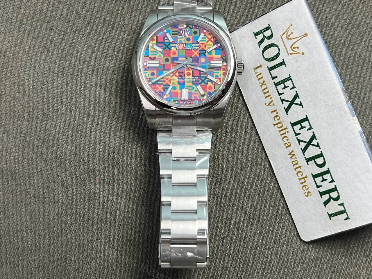 View 2 of Rolex Oyster Perpetual Jubilee Motif (2026)
