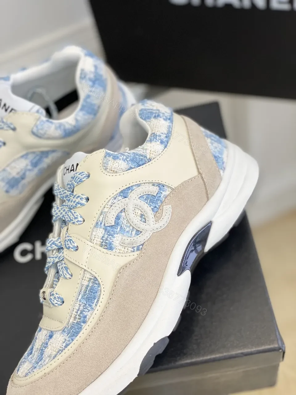 View 5 of Knit-Panel Luxe Sneakers: Soft Texture, Cushioned Comfort