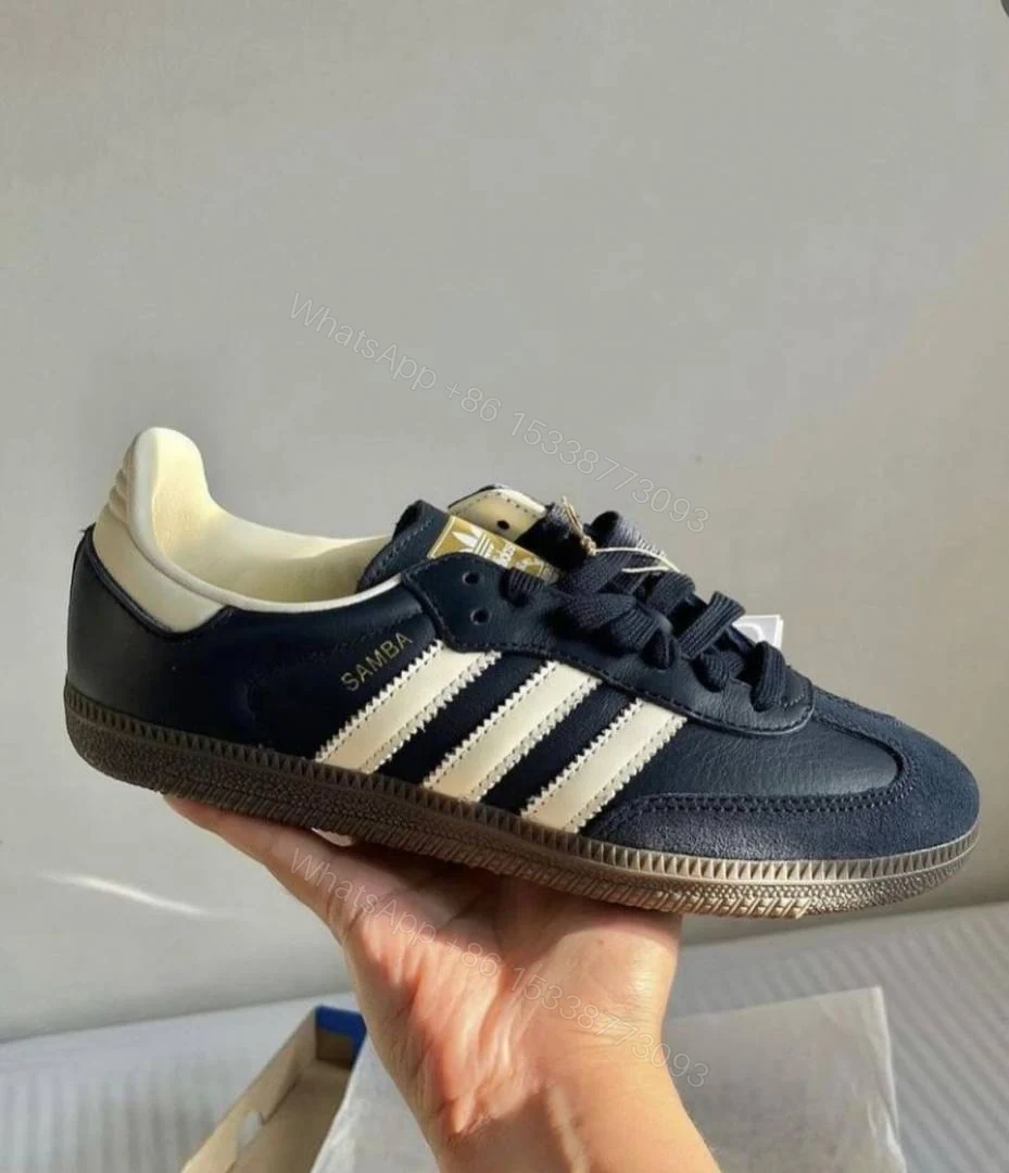 View 2 of First Copy Adidas Samba Navy Blue