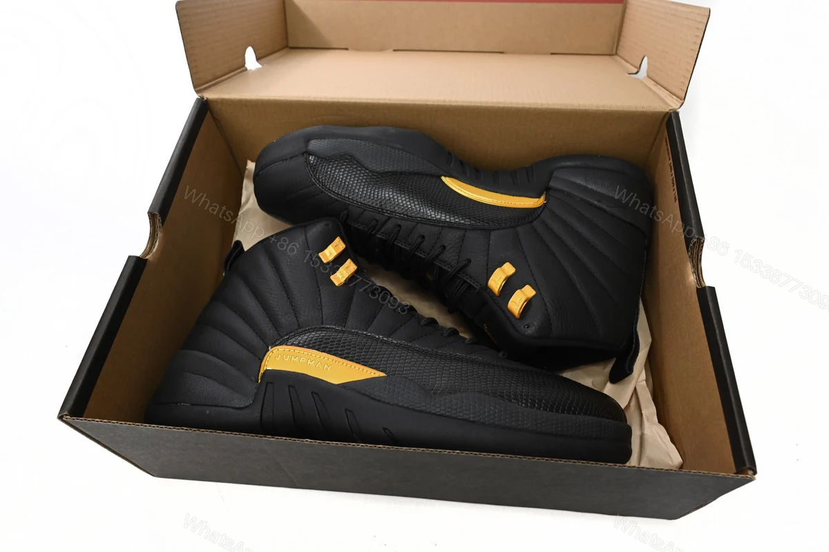 View 6 of Air Jordan 12“Black Taxi” CT8013-071