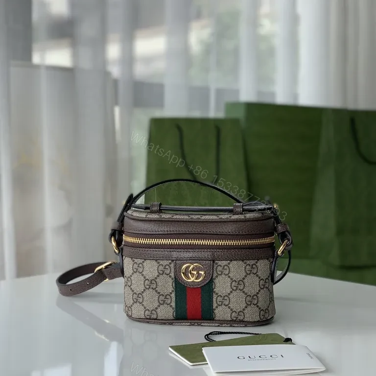 Green-Gold GG Mini Crossbody: Compact Luxury Bag — view 1