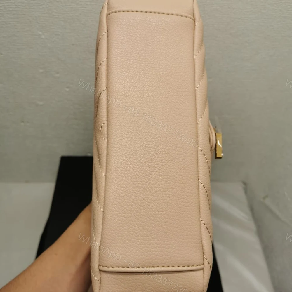 View 7 of Saint Laurent College Large Chain Bag Beige 25Cm