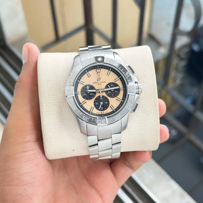 View 4 of Breitling Avenger 44 Chronograph Sand Dial 44MM Quartz