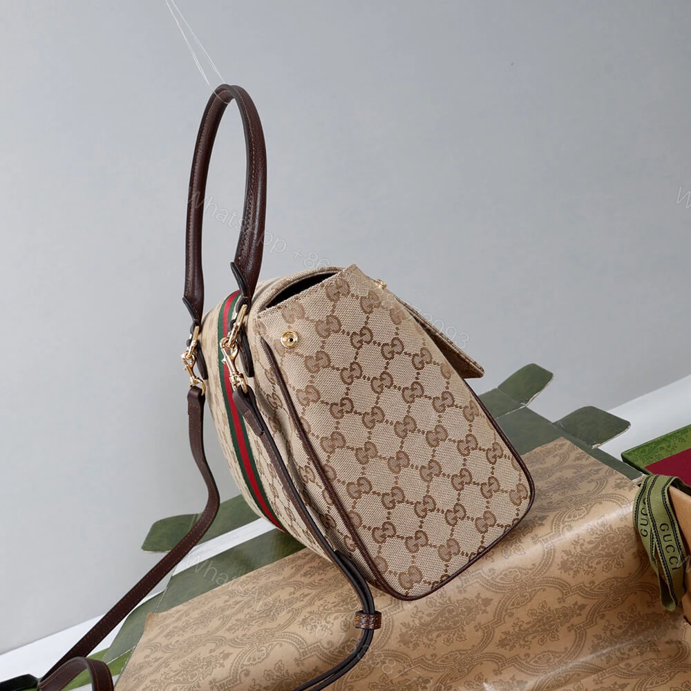 View 3 of Gucci Paparazzo medium top handle bag(HIGH-END GRADE)