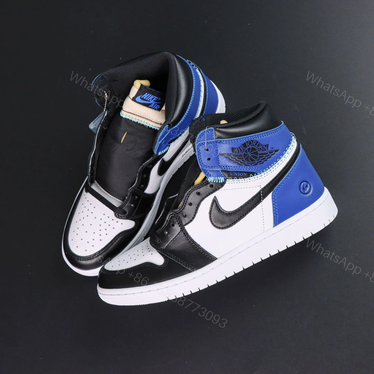 View 8 of Union LA x Fragment Design x Jordan 1 High Reps