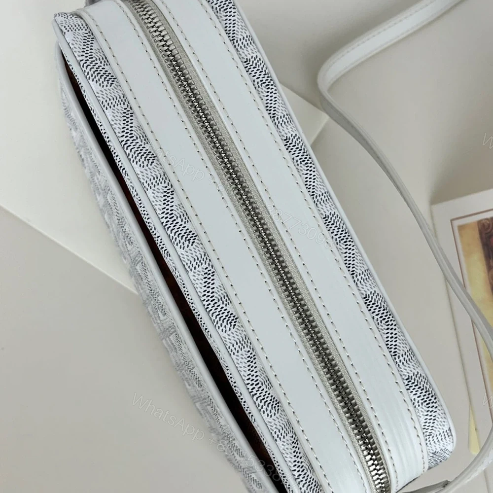 View 3 of 高仿Goyard*CAPVEP1相機郵差包白色小號免檢版